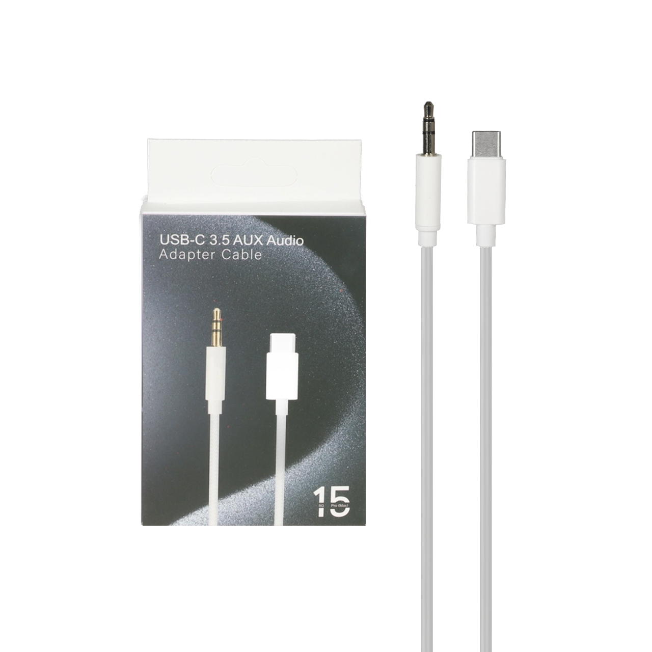 کابل Type-C To Aux اپل - سفید DST (گارانتی شش ماهه)